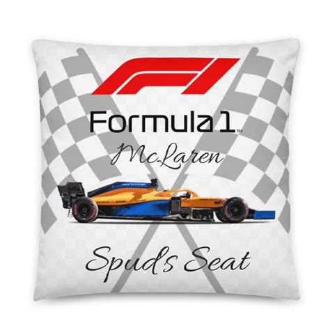 Personalised Mclaren F1 Grand Prix Cushion T For A Formula Etsy