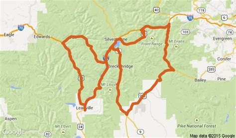 Day 2 Guanella Pass Butler Maps Leadville Georgetown