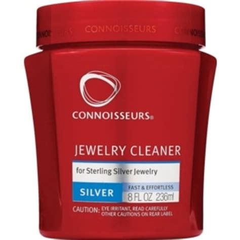 Connoisseurs Jewelry Cleaner For Sterling Silver Jewelry 8 Fl Oz From