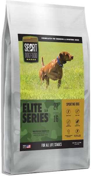 High performance sport dogs are those bred and trained to compete in various athletic events. Sport Dog Food Elite Series Sporting Dog Grain-Free Dry ...