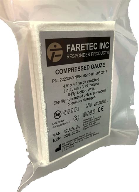 RESPONDER COMPRESSED GAUZE | FareTec Inc.