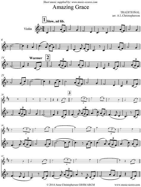 Amazing Grace Violin Sheet Music For Beginners Matt Riley Amazing