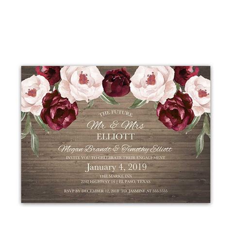 Wedding invitations, watercolor floral, zgroupon, autumn, fall, winter, burgundy… invitation. Rustic Metal Lantern Wedding Invitations Burgundy Floral