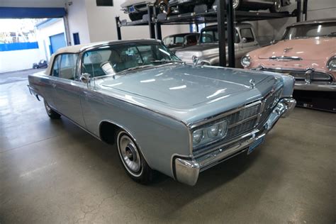 1965 Chrysler Imperial Crown 413340hp V8 Convertible Stock 2225 For