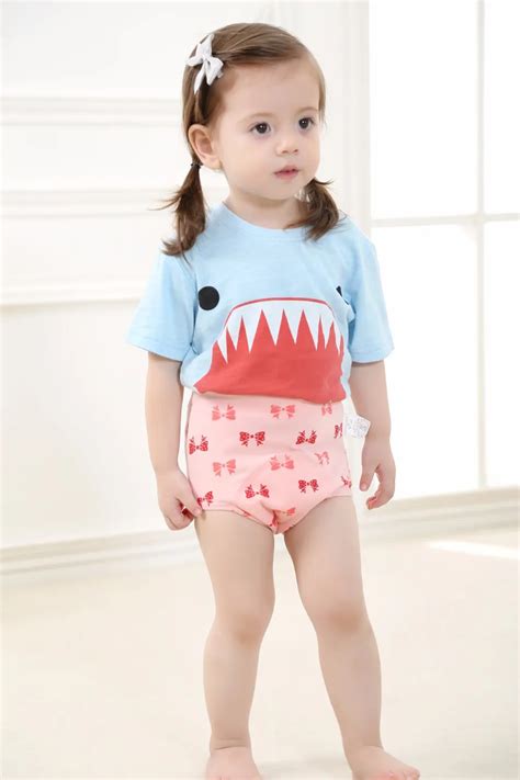 Baby Training Pants Tpu Waterproof Baby Swim Diaper 4 Layers Gauze Kids