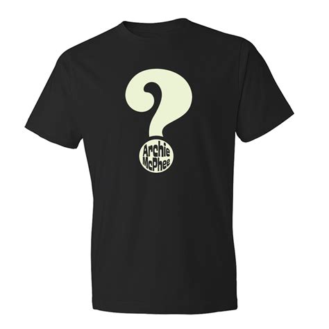 Question Mark Archie Mcphee T Shirt