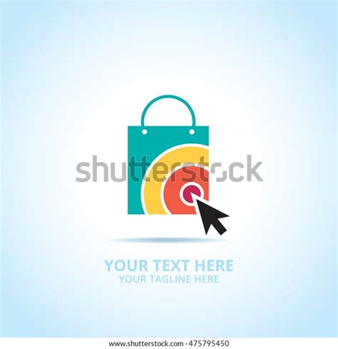 Abstract Shop Logo Design Concept Emblem Stock Vector Royalty Free