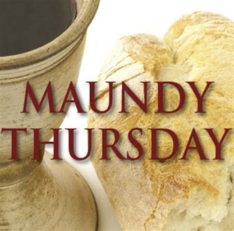 Prayers For Maundy Thursday Second Congregational Church Of Wilton