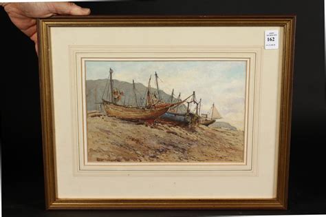 Sold Price Barry Peckham B 1945 Fishing Boats Hastings