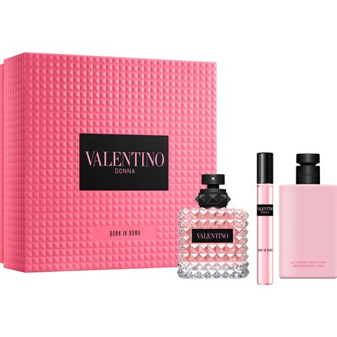 Valentino Donna Born In Roma Eau De Parfum 3 Pc Holiday Set T Sets Beauty And Health