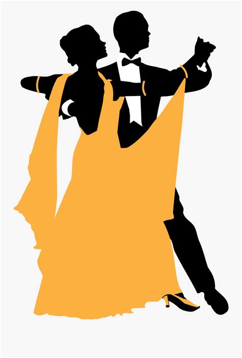 Ballroom Silhouette At Getdrawings Ballroom Dancing Silhouette Png