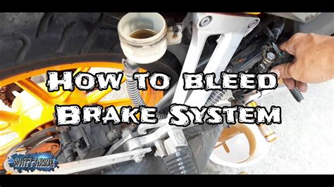 How To Bleed Brake System Youtube