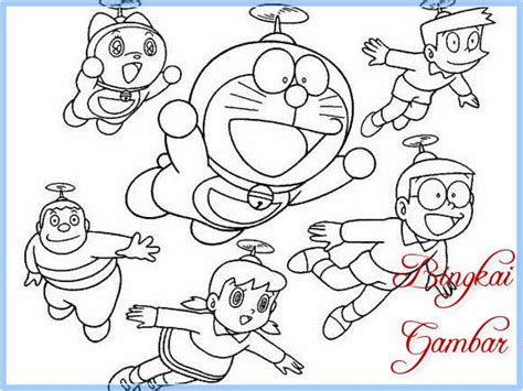 Mewarnai Doraemon Dan Kawan Kawan Rikesh Sampson