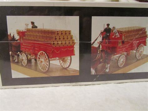 Budweiser Clydesdale 8 Horse Hitch Model Kit Amt 7702 Etsy