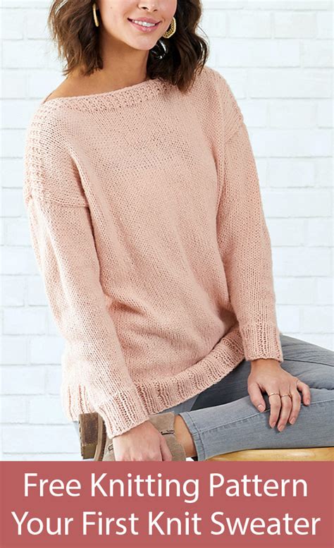 Easy Sweater Patterns To Knit Cyvarisako