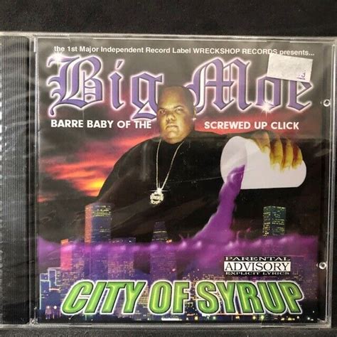 City Of Syrup Pa Slow By Big Moe Cd 2000 2 Discs Sosouth For