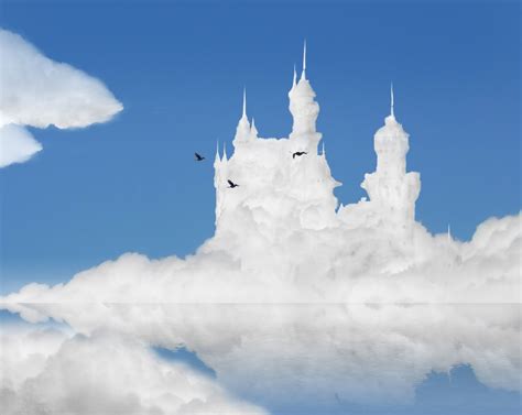 Sky Castle Clouds Castle In The Sky Cloud City