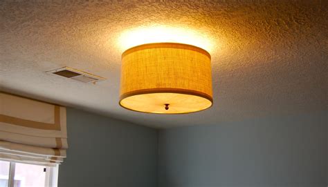 Diy Drum Shade Ceiling Light Cover Home Lighting Design