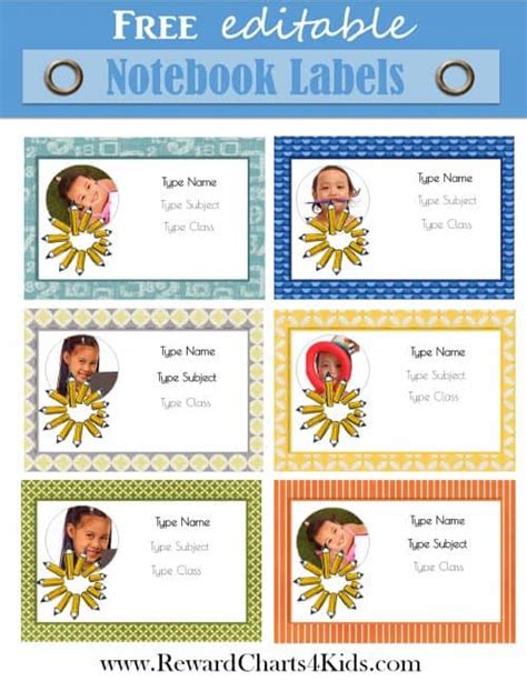 Free Personalized Name Labels For School Print At Home