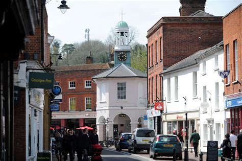 Godalming in Surrey, an ancient and pretty town, and a popular place to ...
