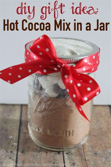 Diy Hot Cocoa Mix In A Jar Diy T Idea Hot Cocoa Mix In A Jar