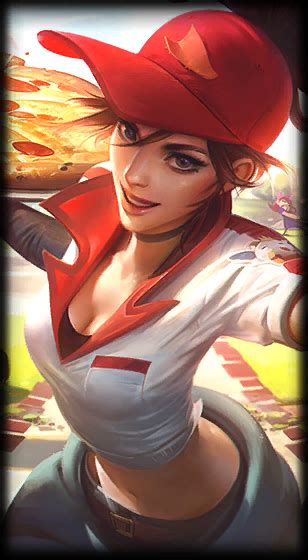 Pizza Delivery Sivir League Of Legends Skin Lol Skin