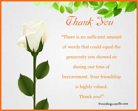 Asol Dialogue Thank You Note For Sympathy Flowers 14 Best Funeral