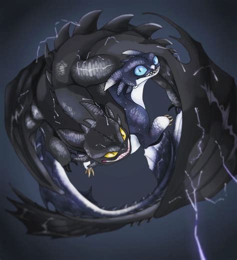 Dart X Blackclaw How Train Your Dragon Night Fury Dragon How To