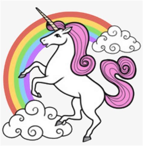 Rainbow Rainbows Unicorns Unicorn Cartoon Images Of Unicorn Free