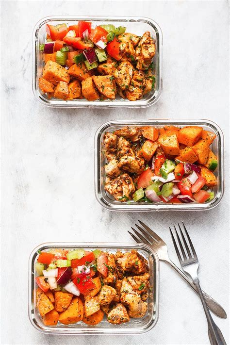 … found an easy breakfast potato recipe one week when i attempted to meal prep the entire day's. Meal Prep - Roasted Chicken and Sweet Potato — Eatwell101