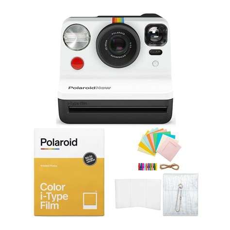 Polaroid Originals Now I Type Instant Film Camera Black And White