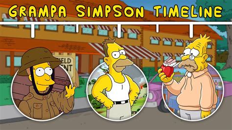 The Complete Grampa Simpson Timeline Youtube