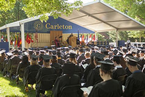Commencement Ceremony Commencement Carleton College