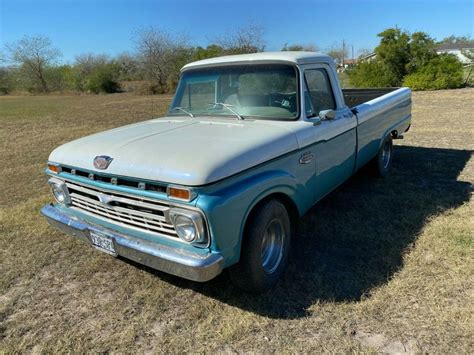 F10yz817154 1966 Ford F100 With Overhauled 352 V8 New Tires For Sale