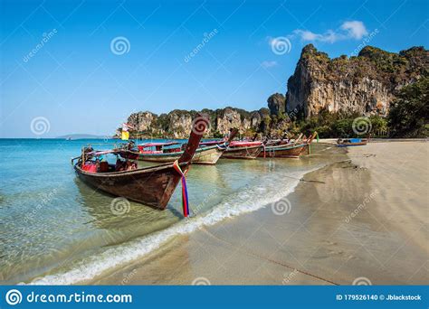 Railay Beach Krabi Province Thailand Stock Photo Image Of Park