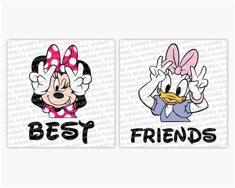Minnie Mouse And Daisy Duck Best Friends Digital Download Etsy Singapore