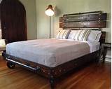 Images of Industrial Queen Bed Frame