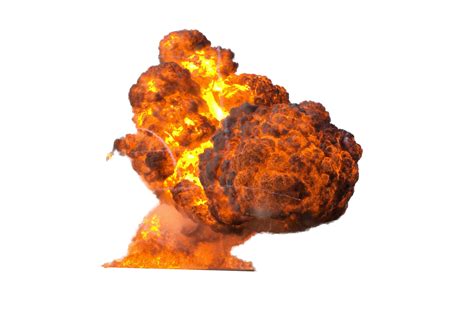 Scene Explosion Red Mushroom Cloud Free To Pull Png Download 3072