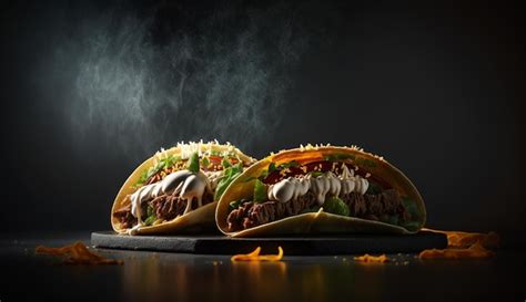 Premium Photo Satisfy Your Cravings With These Delicious Tacos