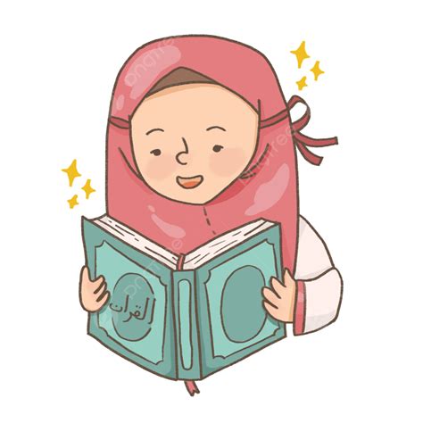 Niña Musulmana Recitar Al Quran Png Chica Musulmana Recitar Quran