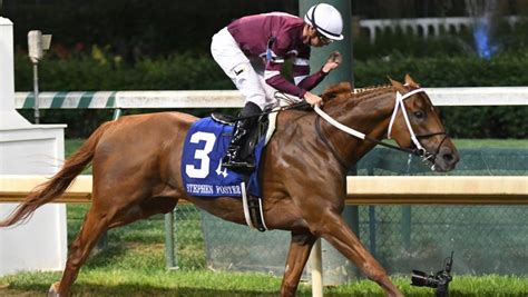 Gun Runner Powers To A Dominant Win In The Stephen Foster Americas