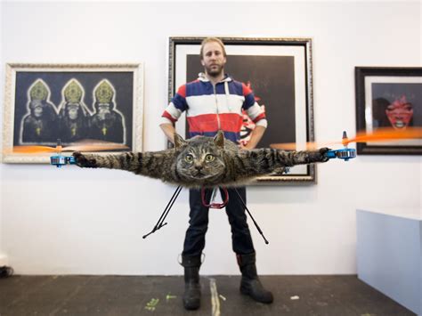 The Dutch Artist Who Turned His Dead Cat Into A Drone Is Keeping A