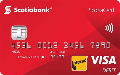 Scotiacard Or Scene Or Passport Debit Card Scotiabank Canada