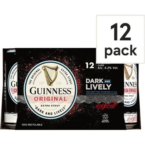 Guinness Original Cans 12 X 440ml Compare Prices Uk
