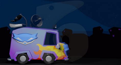 Sly Cooper Van By Madison Standing At
