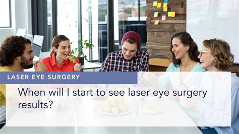 We want to answer your question how long does lasik last. When will I start to see laser eye surgery results and how ...