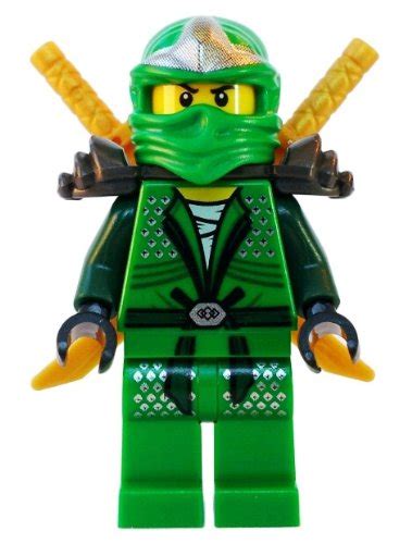 Lego Ninjago 9450 Epic Dragon Battle Lloyd Zx Green Ninja With Dual