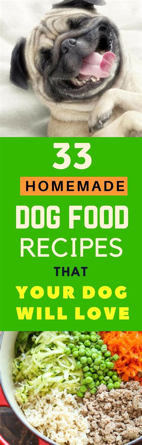 The best homemade dog food recipe is made with one ingredient that no commercial brand can match: 33 Best Homemade Dog Food Recipes that are Vet Approved ...