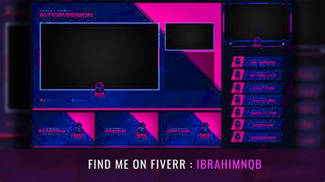 Twitch Overlay Overlays Corporate Flyer Twitch