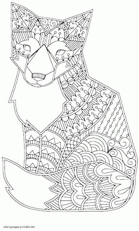 38 Best Ideas For Coloring Complex Coloring Pages Of Animals